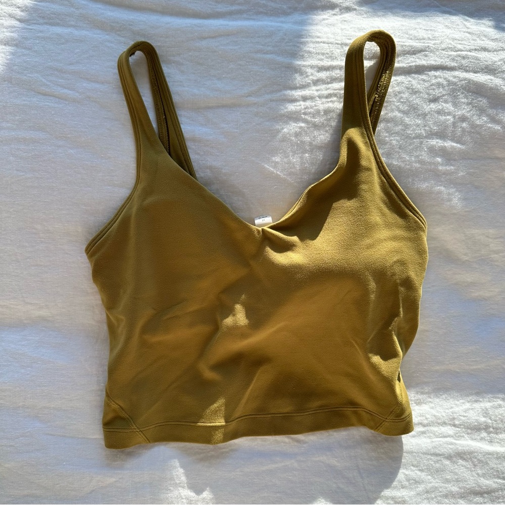 Lululemon Align Tank in Auric Gold